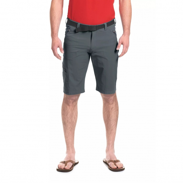 Maier Sports Wanderhose Bermuda Nil graphitgrau Herren